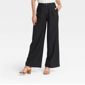 Who What Wear Women’s High Rise Wide Leg Pants, Size 6, NWT